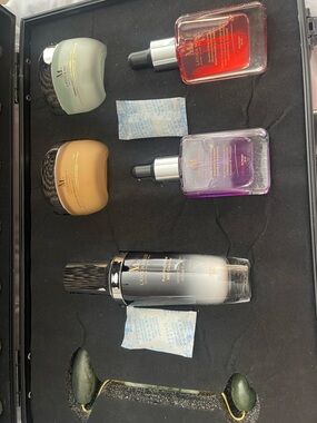 Luxury Multi-Phase Face Oil Serum in Purple - Premium Skincare